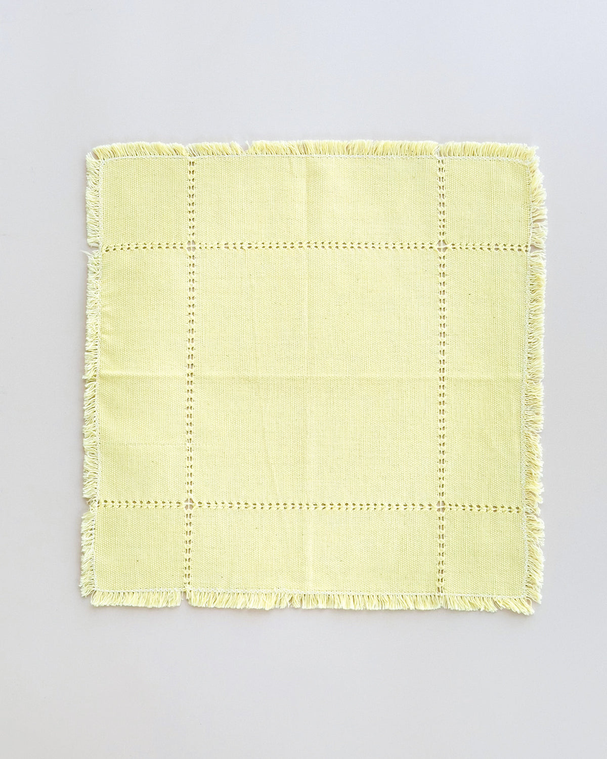 Colette Butter handwoven cotton napkin