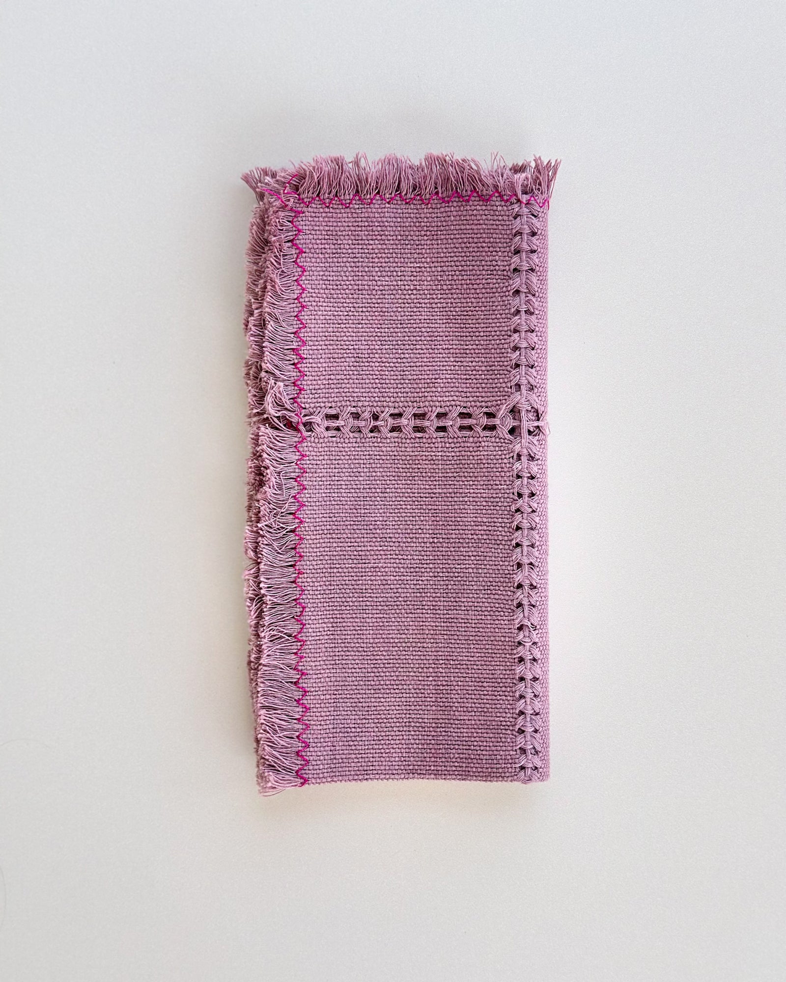 Colette Plum purple cotton cloth napkins