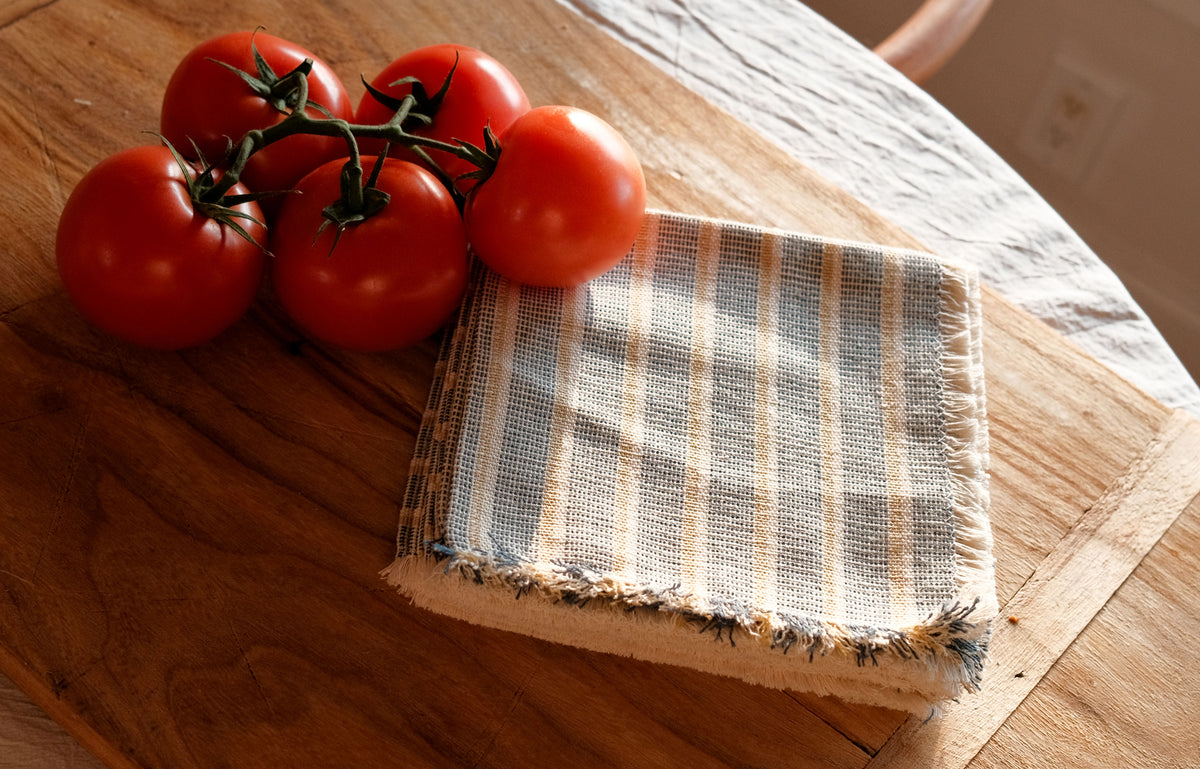 Inez Sea Salt coastal table setting