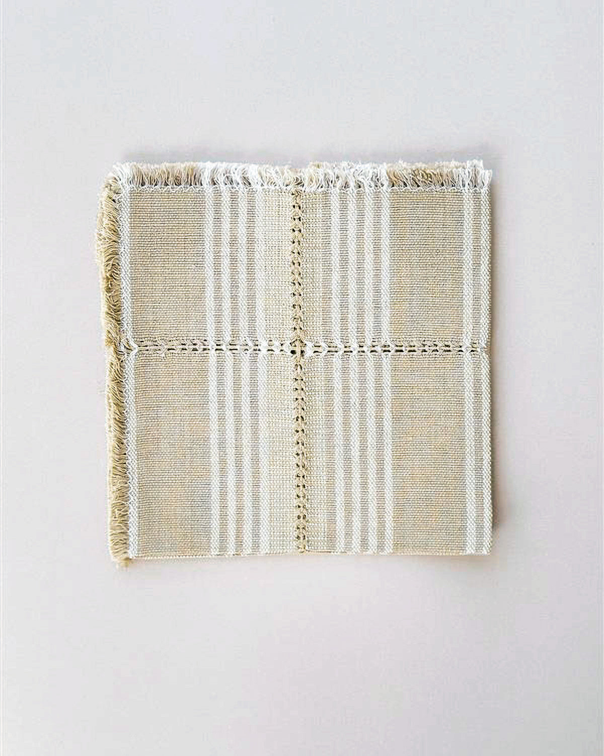 Margot Sesame beige cotton dinner napkins