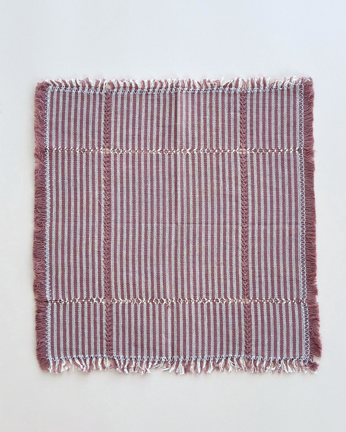 Romee Mulberry handwoven cotton napkin