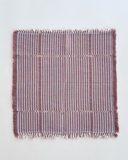 Romee Mulberry handwoven cotton napkin