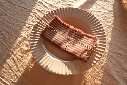 Romee Mulberry set of four cotton napkins
